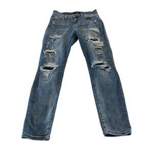 Judy Blue Slim‎ Fit Jeans Distressed Size 9 /29